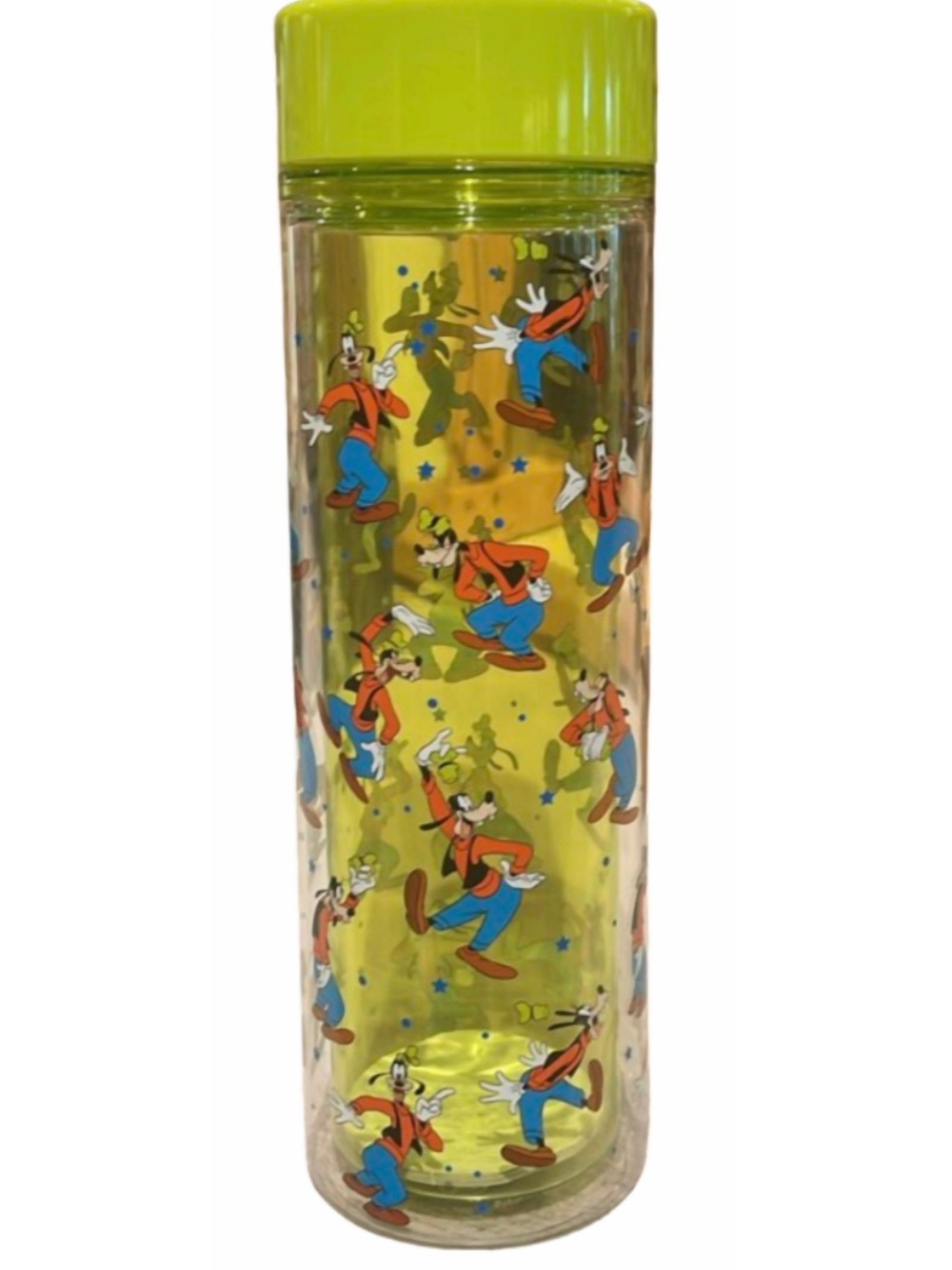 Disney Parks Goofy Green Water Bottle New With Tag